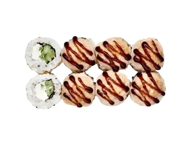 Запеченный с курицей