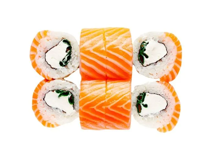 Филадельфия с зеленым луком