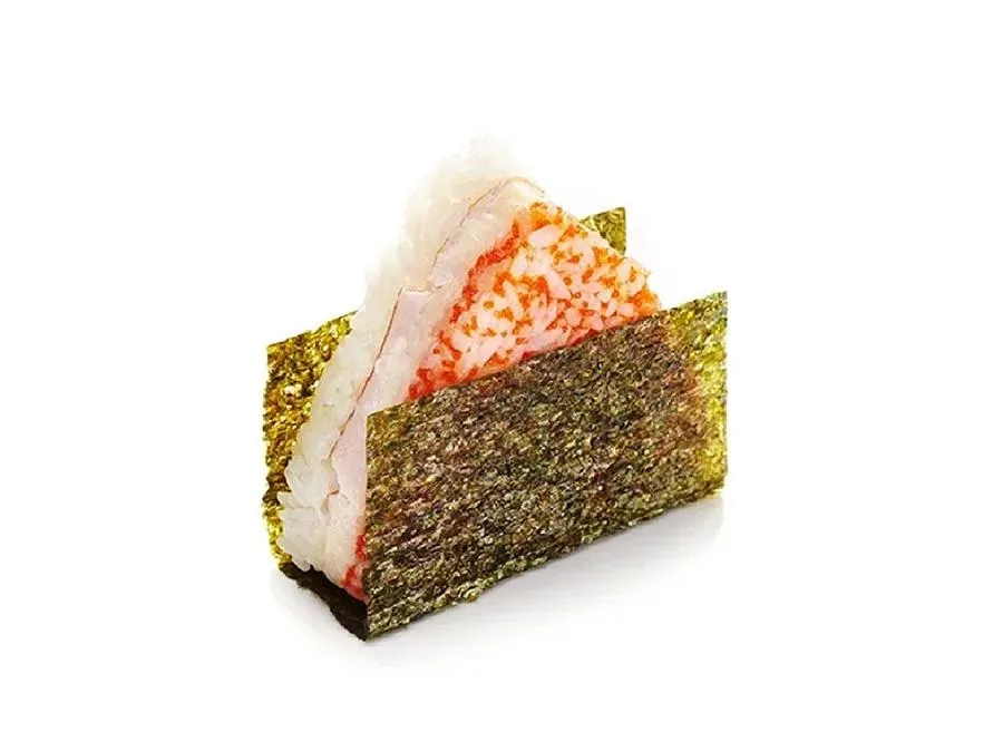Онигири с курицей терияки