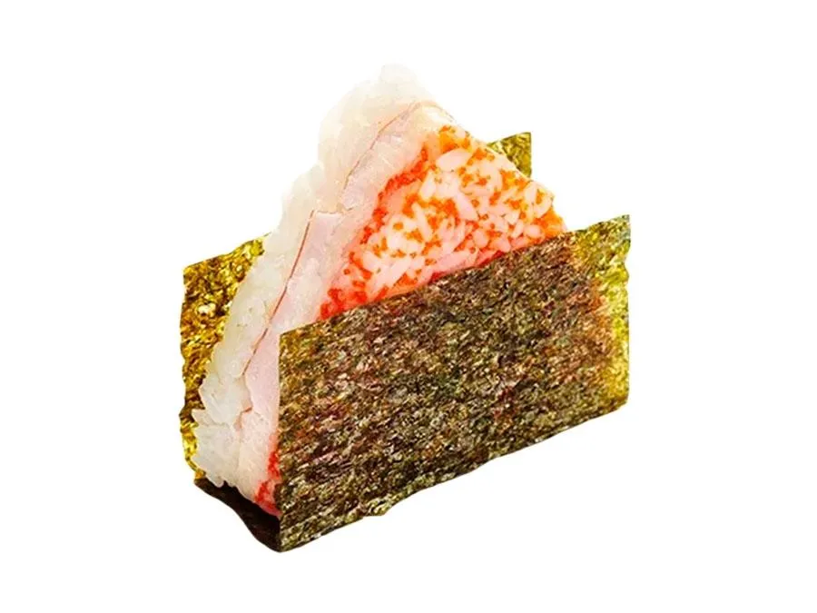Онигири с курицей терияки