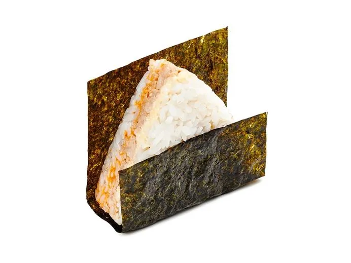 Онигири с курицей терияки