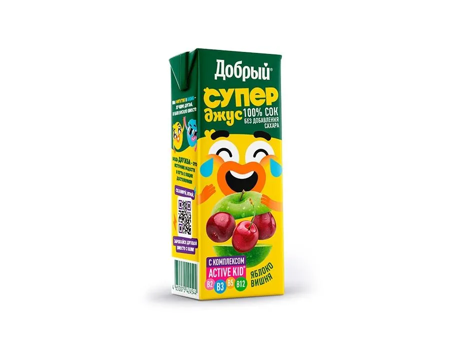 Сок Яблоко-Вишня 