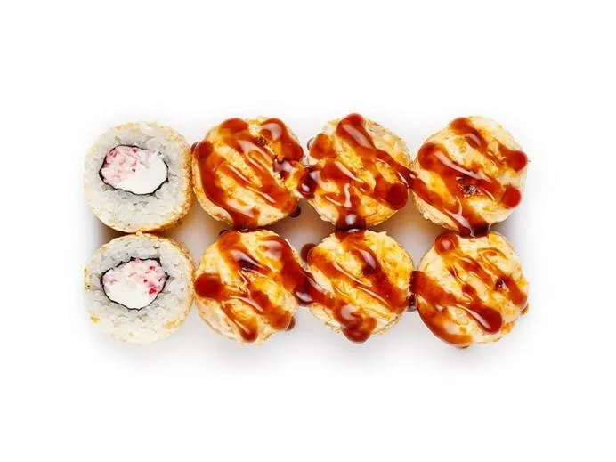 Запеченный с кальмаром