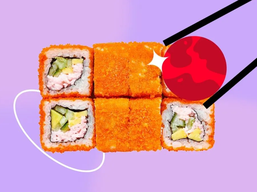 Калифорния с краб-кремом