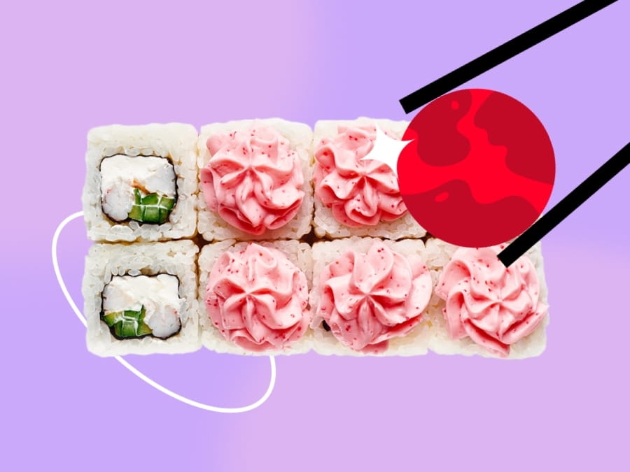 Лава с креветкой